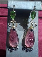 Orecchini Soprana Gioielleria Donna in Oro Tormalina OG RUBELLITE ROSA - OG RUBELLITE ROSA